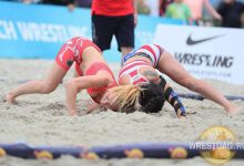 Photo of Напряженная борьба на песке